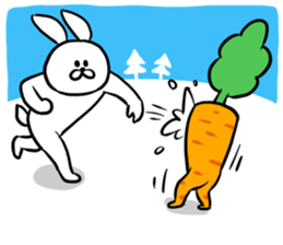 Winter Rabbit Stickers sticker #14230698