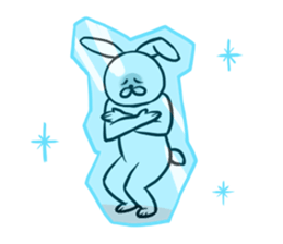 Winter Rabbit Stickers sticker #14230700