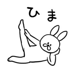 Winter Rabbit Stickers sticker #14230701