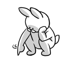 Winter Rabbit Stickers sticker #14230702