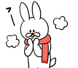 Winter Rabbit Stickers sticker #14230704