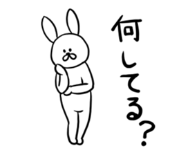 Winter Rabbit Stickers sticker #14230706