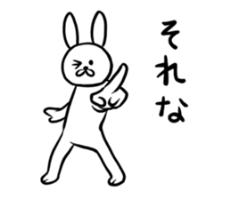 Winter Rabbit Stickers sticker #14230709