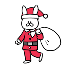 Winter Rabbit Stickers sticker #14230713