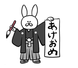 Winter Rabbit Stickers sticker #14230716