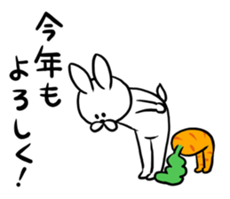 Winter Rabbit Stickers sticker #14230717