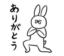 Winter Rabbit Stickers sticker #14230719