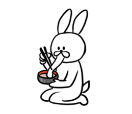 Winter Rabbit Stickers sticker #14230721