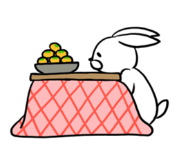 Winter Rabbit Stickers sticker #14230727