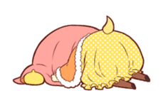 chick girl animated sticker #14231229