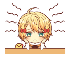 chick girl animated sticker #14231231