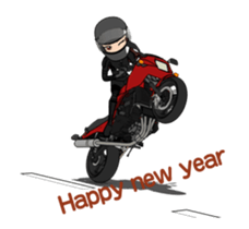 Kunoichi rider animation! sticker #14231495