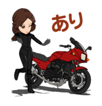 Kunoichi rider animation! sticker #14231507