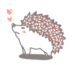 hedgehog Sticker 2 sticker #14231807