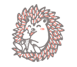 hedgehog Sticker 2 sticker #14231809