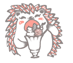 hedgehog Sticker 2 sticker #14231816