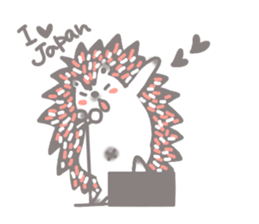 hedgehog Sticker 2 sticker #14231820