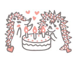 hedgehog Sticker 2 sticker #14231824