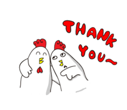 Li-Non Chicken sticker #14231857