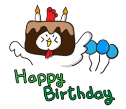 Li-Non Chicken sticker #14231861