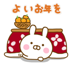 Rabbit Usahina Event Happy birthday sticker #14231962