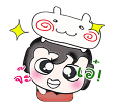 My name is Tama and cat.^^ sticker #14232344