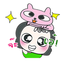 ..Mr. Daji and rabbit.. sticker #14232480