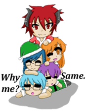 Cutie Friends! (Holiday Edition) sticker #14232829