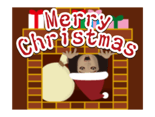 Horror Sticker which works Christmas sticker #14233567