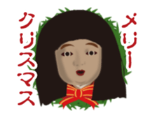 Horror Sticker which works Christmas sticker #14233568