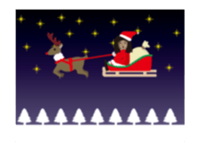 Horror Sticker which works Christmas sticker #14233577