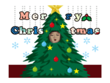 Horror Sticker which works Christmas sticker #14233578