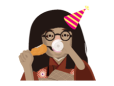 Horror Sticker which works Christmas sticker #14233584