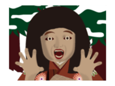 Horror Sticker which works Christmas sticker #14233586