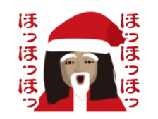 Horror Sticker which works Christmas sticker #14233587