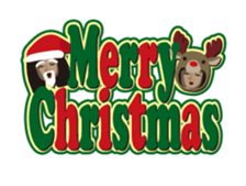 Horror Sticker which works Christmas sticker #14233589