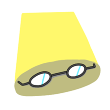 Glasses are Mr. body sticker #14233659