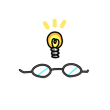 Glasses are Mr. body sticker #14233679