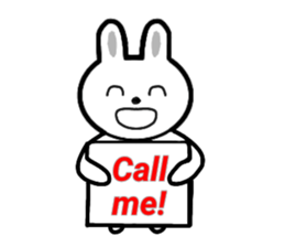 Merry rabbit Part 3. sticker #14234037