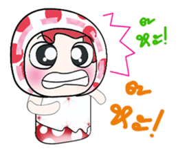 Hello my name is Haka..^_^ sticker #14234245