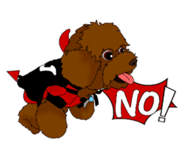 Brownie - The Princess Dog sticker #14234280