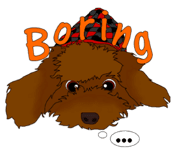 Brownie - The Princess Dog sticker #14234285