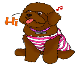 Brownie - The Princess Dog sticker #14234286