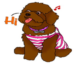 Brownie - The Princess Dog sticker #14234286
