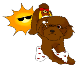 Brownie - The Princess Dog sticker #14234287
