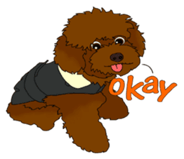 Brownie - The Princess Dog sticker #14234289