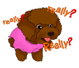 Brownie - The Princess Dog sticker #14234291