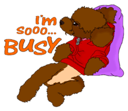 Brownie - The Princess Dog sticker #14234300