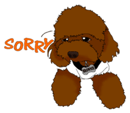 Brownie - The Princess Dog sticker #14234301