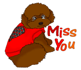 Brownie - The Princess Dog sticker #14234307